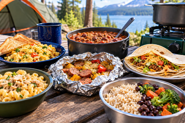 10 Easy and Cheap Camping Meals