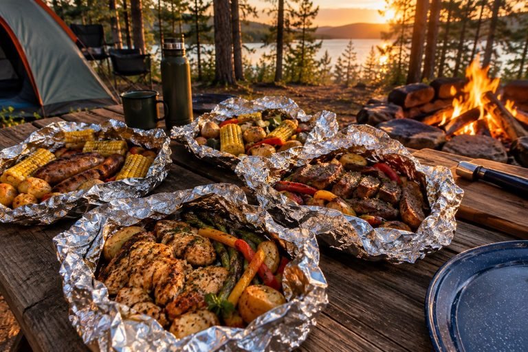 21 Foil Wrapped Camping Recipes